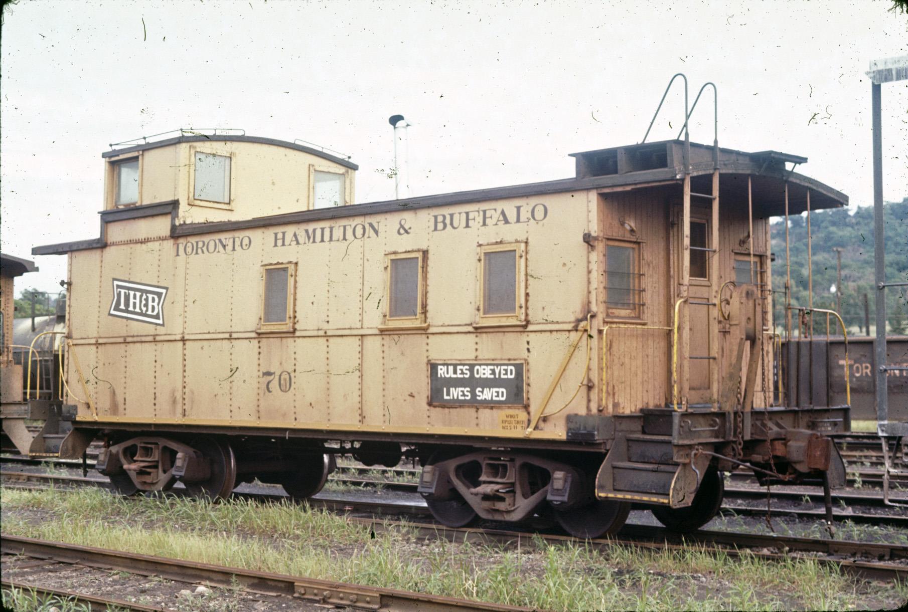 Toronto, Hamilton & Buffalo Caboose #70 - Toronto Railway Historical ...